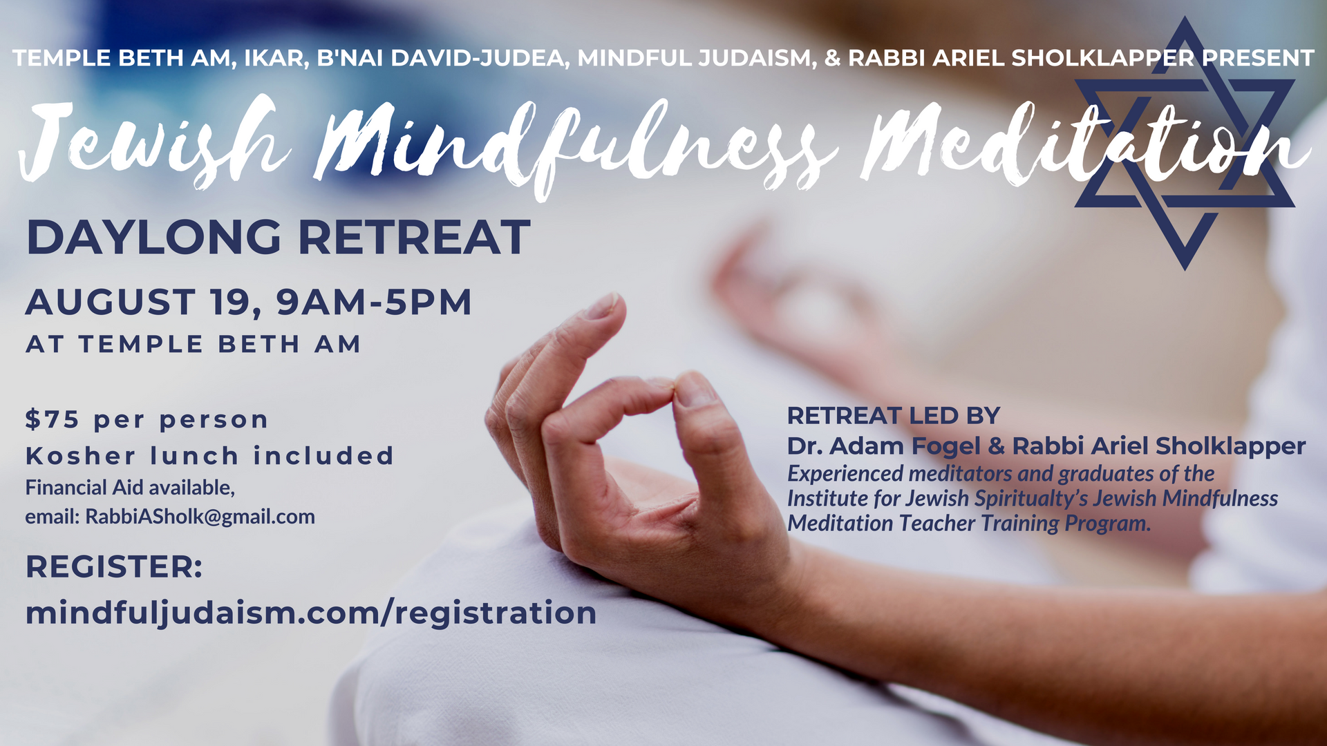 Registration - Mindful Judaism - Jewish Meditation and Contemplative ...